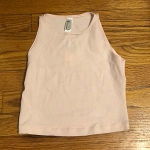 American Apparel - Cotton Spandex  Crop Top